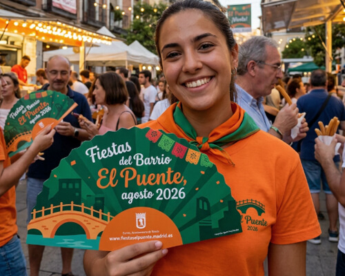 Abanicos personalizados para fiestas